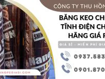 Băng keo chống tĩnh điện chính hãng giá rẻ tại xưởng