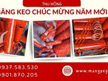 Băng keo chúc mừng năm mới giá rẻ, miễn phí giao hàng TPHCM