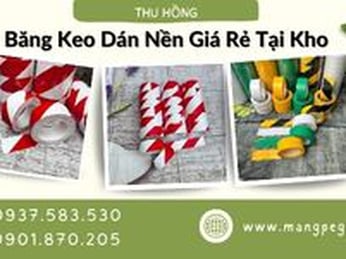 Băng keo dán nền cảnh báo phân chia khu vực giá rẻ
