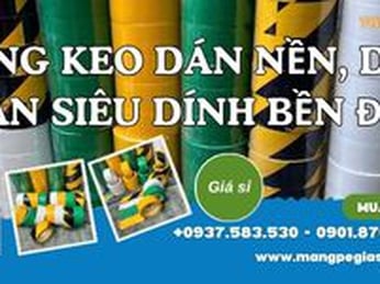 Băng keo dán nền, dán sàn siêu dính bền đẹp giá rẻ
