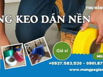 Băng keo dán nền giá sỉ - siêu dính - bền đẹp