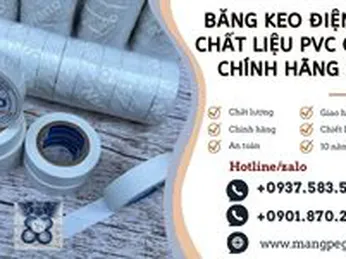 Băng keo điện Nano chất liệu PVC cao cấp giá sỉ chính hãng