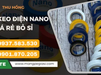 Băng keo điện Nano chịu nhiệt cao giá rẻ bỏ sỉ