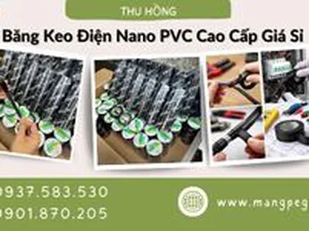 Băng keo điện Nano PVC cao cấp giá sỉ sát xưởng