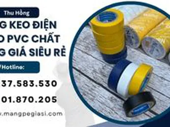 Băng keo điện nano PVC chất lượng cao giá siêu rẻ