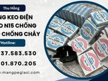 Băng keo điện Nitto N15 chống nước chống cháy giá bỏ sỉ