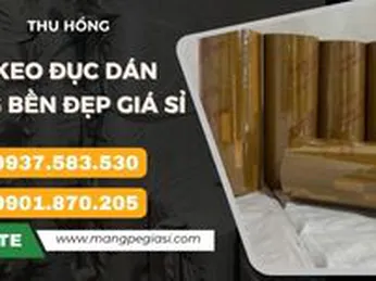 Băng keo đục dán thùng bền đẹp giá sỉ rẻ