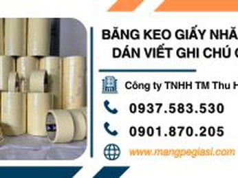 Băng keo giấy nhăn dùng dán viết ghi chú tiện lợi giá rẻ