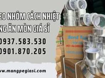 Băng keo nhôm chịu nhiệt chống ăn mòn giá sỉ sát xưởng