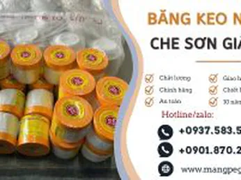 Băng keo nilon che sơn chất lượng giá rẻ bán sỉ