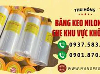 Băng keo nilon quấn che khu vực không sơn giá rẻ