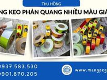 Băng keo phản quang nhiều màu chịu nắng mưa giá sỉ