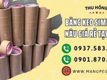 Băng keo simili màu nâu giá rẻ tại TPHCM
