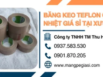 Băng keo Teflon chịu nhiệt giá sỉ tại xưởng