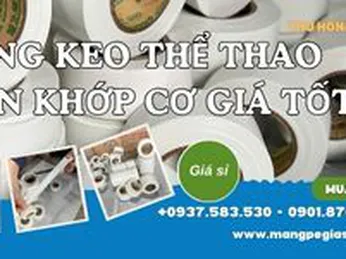 Băng keo thể thao dán cơ khớp giá tốt tại TPHCM