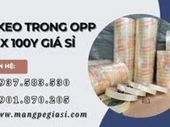 Băng keo trong OPP 1F5 100Y hàng đặt giá sỉ