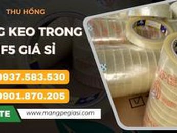 Băng keo trong 1F5 giá sỉ hàng đặt theo yêu cầu
