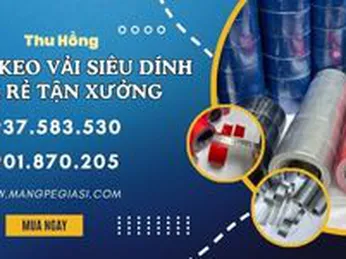 Băng keo vải siêu dính giá rẻ tận xưởng