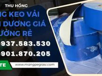 Băng keo vải xanh dương bán sỉ giá xưởng