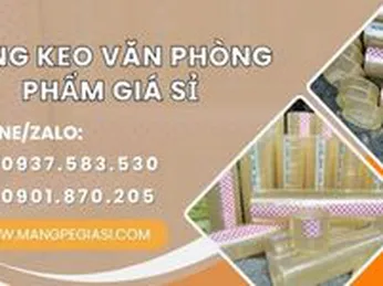 Băng keo văn phòng phẩm chất lượng cao giá sỉ
