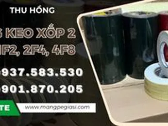 Băng keo xốp 2 mặt 1F2, 2F4, 4F8 giá rẻ tận xưởng