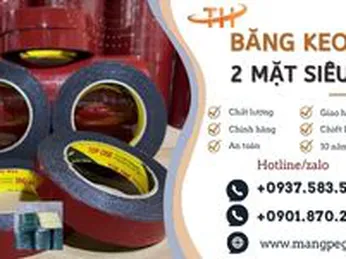 Băng keo xốp 2 mặt siêu dính giá rẻ tại TPHCM