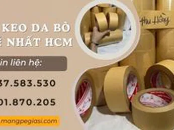 Bỏ Sỉ Băng Keo Da Bò Chất Lượng Giá Rẻ Nhất HCM