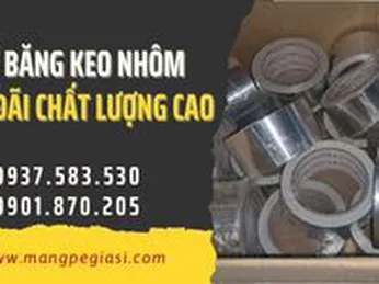 Bỏ sỉ băng keo nhôm chất lượng giá ưu đãi tại TPHCM