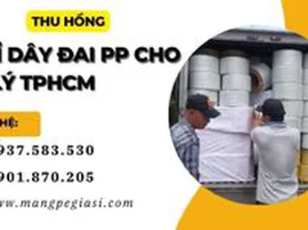 Bỏ sỉ dây đai PP cho đại lý tại TPHCM