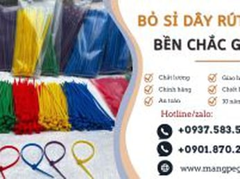Bán sỉ dây rút nhựa bền chắc giá rẻ