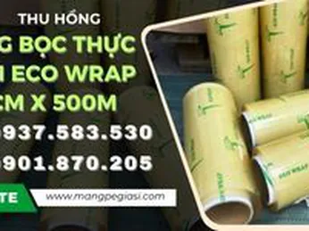 Bỏ sỉ màng bọc thực phẩm Eco Wrap 30cm x 500m giá rẻ