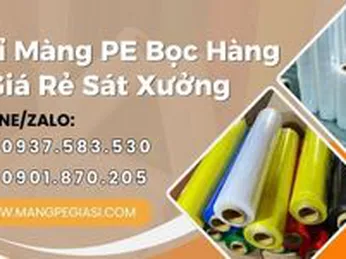 Bỏ sỉ màng PE bọc hàng hoá giá rẻ sát xưởng