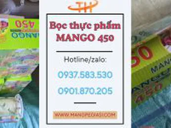 Bọc thực phẩm Mango 450 khổ 30cm giá sỉ tại TPHCM