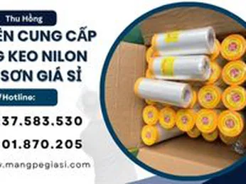 Chuyên cung cấp băng keo nilon che sơn giá sỉ tại kho