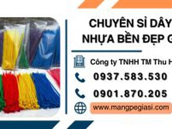 Chuyên sỉ dây rút nhựa bền đẹp giá tốt cho đại lý