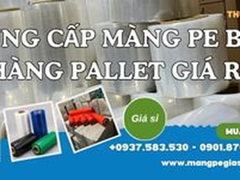 Cung cấp màng PE bọc hàng pallet giá sỉ rẻ