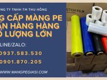Cung cấp màng PE quấn hàng số lượng lớn tại TPHCM