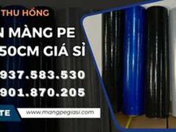 Cuộn màng PE khổ 50cm giá rẻ