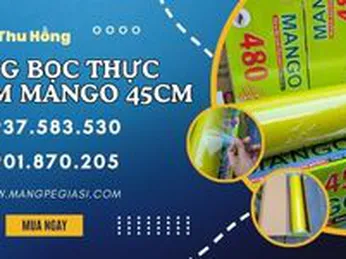 Đại lý màng bọc thực phẩm Mango 45cm chính hãng