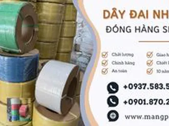 Dây đai nhựa PP đóng hàng siêu chắc giá sỉ