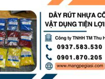 Dây rút nhựa cố định vật dụng tiện lợi giá rẻ