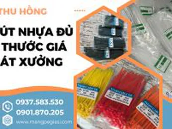Dây rút nhựa đủ kích thước giá rẻ sát xưởng