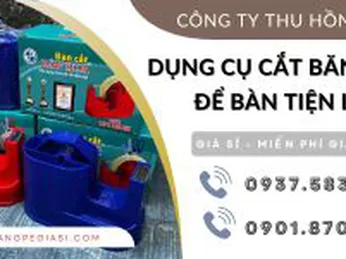 Dụng cụ cắt băng keo để bàn tiện lợi chống trượt
