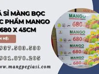 Giá sỉ màng bọc thực phẩm Mango 680 x 45cm tại HCM