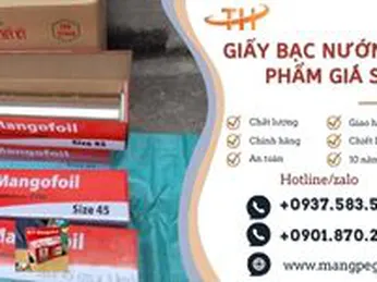 Giấy bạc bọc thực phẩm nướng thơm ngon giá rẻ