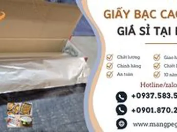 Giấy bạc nướng cao cấp tiện lợi giá sỉ