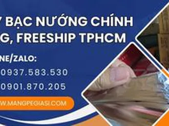 Giấy bạc nướng hàng chính hãng, miễn phí giao hàng TPHCM