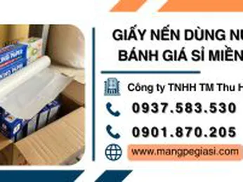 Giấy nến dùng nướng bánh không thấm dầu giá sỉ miền Nam