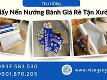 Giấy nến nướng bánh chống dính giá sỉ sát xưởng