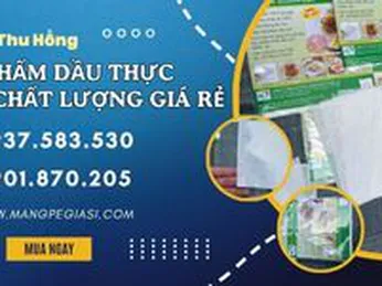 Giấy thấm dầu thực phẩm an toàn chất lượng giá rẻ